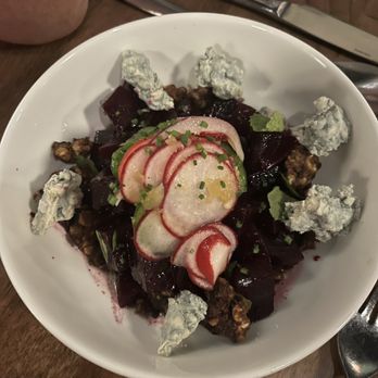 Costera - Beet Salad with blue cheese and spiced walnuts. Amazing! - Spanish Near Me - New Orleans, Louisiana Costera - Beet Salad with blue cheese and spiced walnuts. Amazing! - Spanish Near Me - New Orleans, Louisiana