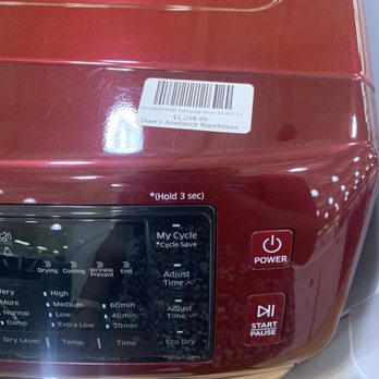 Daves Appliance Warehouse - Pricetag discrepancy between two alike products - Appliances Near Me - Anaheim, California