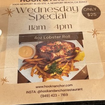 Hook & Anchor - Seafood Near Me - Costa Mesa, California