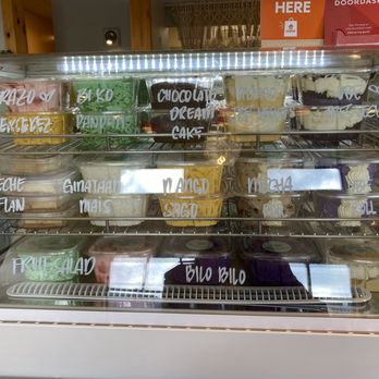 Enseamada Cafe - Desserts display - Filipino Near Me - Everett, Washington Enseamada Cafe - Desserts display - Filipino Near Me - Everett, Washington