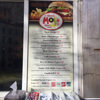 Memphis Mojo Cafe - The menu - Food Trucks Near Me - Memphis, Tennessee Memphis Mojo Cafe - The menu - Food Trucks Near Me - Memphis, Tennessee