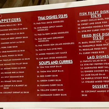 Sabai Thai Express - Menu - Thai Near Me - Bedford, Texas