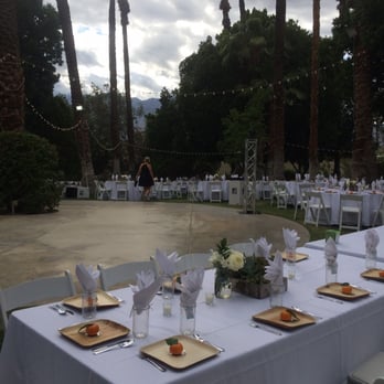 The Cree Estate - The reception set up - Venues & Event Spaces Near Me - Cathedral City, California