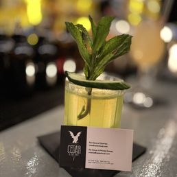 The mixed for me gin cocktail-thank you Luis