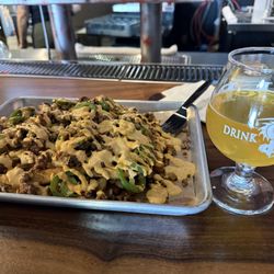 House of Pendragon Brewing - Dragons wrath smash fries are heaven! 10/10 highly recommend.