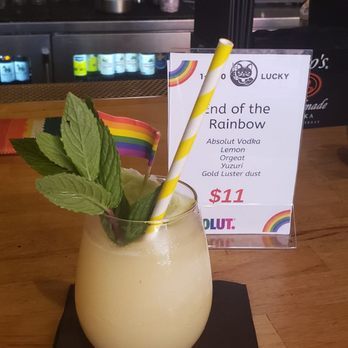 1-800-Lucky - Rainbow special drink - Asian Fusion Near Me - Miami, Florida
