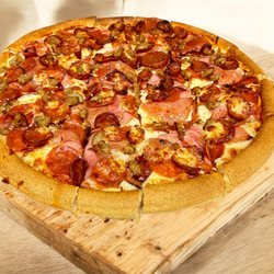 Boston House of Pizza - All Meat Pizza