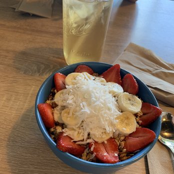 Eat Real Cafe - Açaí Bowl and tea - New American Near Me - Valencia, California