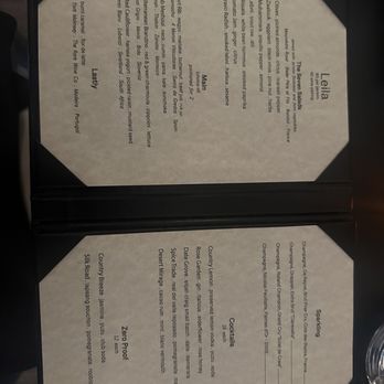 Leila - Menu - Italian Near Me - Honolulu, Hawaii