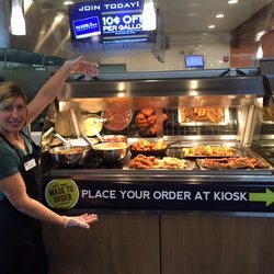 ROCS Local Market - One of our amazing food service associates showcasing our fresh food offer!