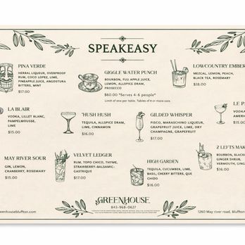 Greenhouse - New American Near Me - Bluffton, South Carolina Greenhouse - New American Near Me - Bluffton, South Carolina