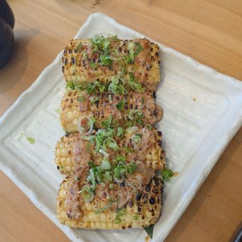 Roka Akor - Sweet corn with soy garlic butter - Sushi Bars Near Me - San Francisco, California Roka Akor - Sweet corn with soy garlic butter - Sushi Bars Near Me - San Francisco, California