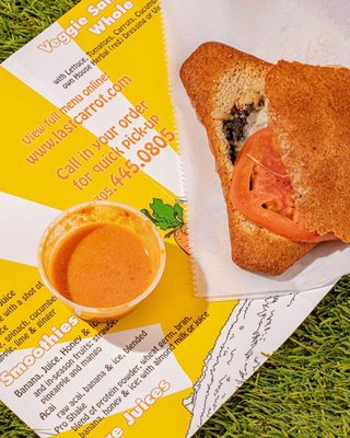 The Last Carrot - smoothies, fresh juices, healthy fare, vegetarian friendly by null