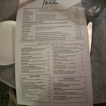 Porta Via - menu - New American Near Me - Palm Desert, California Porta Via - menu - New American Near Me - Palm Desert, California