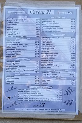 Menu photo 3 Cavour 21 Genova, GE