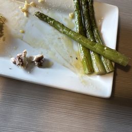 due to the amount of oil/butter they used on the asparagus it was sickening , 10/10 customer service! due to the amount of oil/butter they used on the asparagus it was sickening , 10/10 customer service!