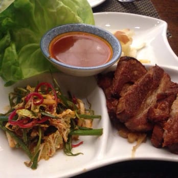 AnQi Bistro - Pork belly wrap (get this) - Asian Fusion Near Me - Costa Mesa, California