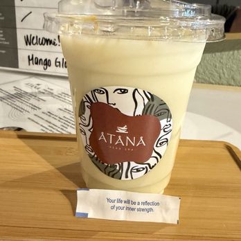 Atana Head Spa - Drink and fortune cookie post massage and facial - Hair Salons Near Me - Scottsdale, Arizona