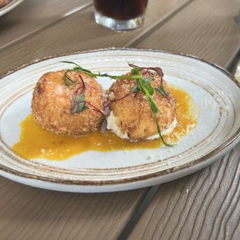 The Drake Kitchen & Bar - Goat Cheese Croquettes - Cocktail Bars Near Me - Orlando, Florida The Drake Kitchen & Bar - Goat Cheese Croquettes - Cocktail Bars Near Me - Orlando, Florida