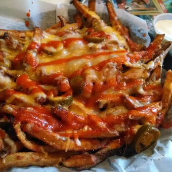 Maloney's Pub - Sriracha cheese fries - Sports Bars Near Me - Summersville, West Virginia Maloney's Pub - Sriracha cheese fries - Sports Bars Near Me - Summersville, West Virginia