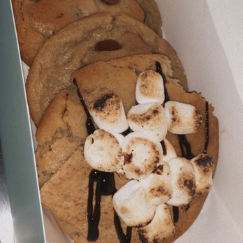Munster Cravings - 2 chocolate chip cookies and one s'mores cookie - Desserts Near Me - Atlanta , Georgia Munster Cravings - 2 chocolate chip cookies and one s'mores cookie - Desserts Near Me - Atlanta , Georgia