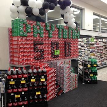 Walgreens - a display of soda cans and balloons - Drugstores Near Me - Ocoee, Florida Walgreens - a display of soda cans and balloons - Drugstores Near Me - Ocoee, Florida