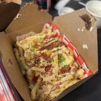 Steami's Lobster - Steami fries like a loaded potato but with fries! How delicious is that! - Seafood Near Me - Duluth, Georgia