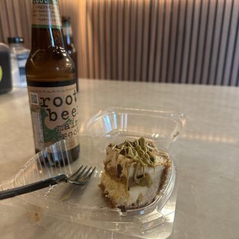 Dolce Morso Cafe - pistachio Banana Cheesecake Cookie Butter Mousse Cookie Crust - Cafes Near Me - Fairfax, Virginia Dolce Morso Cafe - pistachio Banana Cheesecake Cookie Butter Mousse Cookie Crust - Cafes Near Me - Fairfax, Virginia