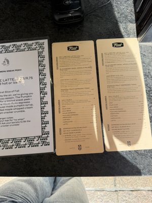 Menu photo 1 Fleet Coffee Austin, TX