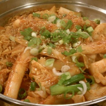 Olympic Noodle - Rice cakes w/ ramen - Korean Near Me - Los Angeles, California Olympic Noodle - Rice cakes w/ ramen - Korean Near Me - Los Angeles, California