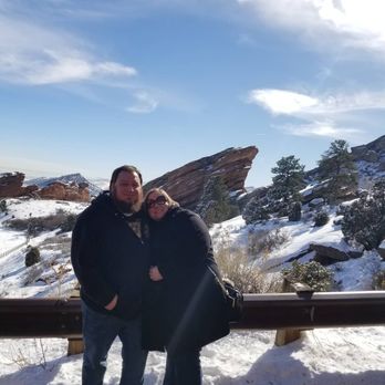 Colorado Sightseer - Red rock amphitheatre, Will kindly took our picture. - Tours Near Me - Denver, Colorado