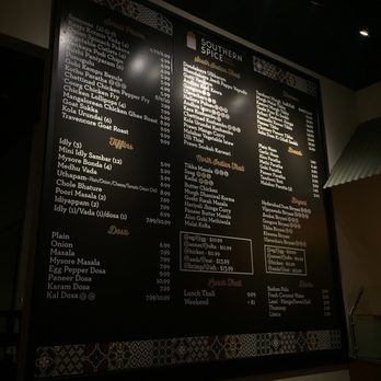Southern Spice - New Menu - Indian Near Me - Irving, Texas