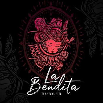 La Bendita - Nuestra marca y logo - Burgers Near Me - Kendall, Florida