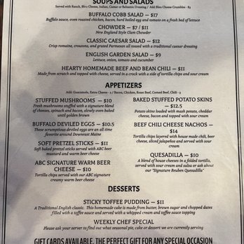 Airline Brewing Company Pub - Menu - Pubs Near Me - Ellsworth, Maine