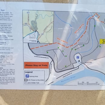 Lower Howard's Creek Nature Preserve - Trial map at the entrance. - Hiking Near Me - Winchester, Kentucky Lower Howard's Creek Nature Preserve - Trial map at the entrance. - Hiking Near Me - Winchester, Kentucky