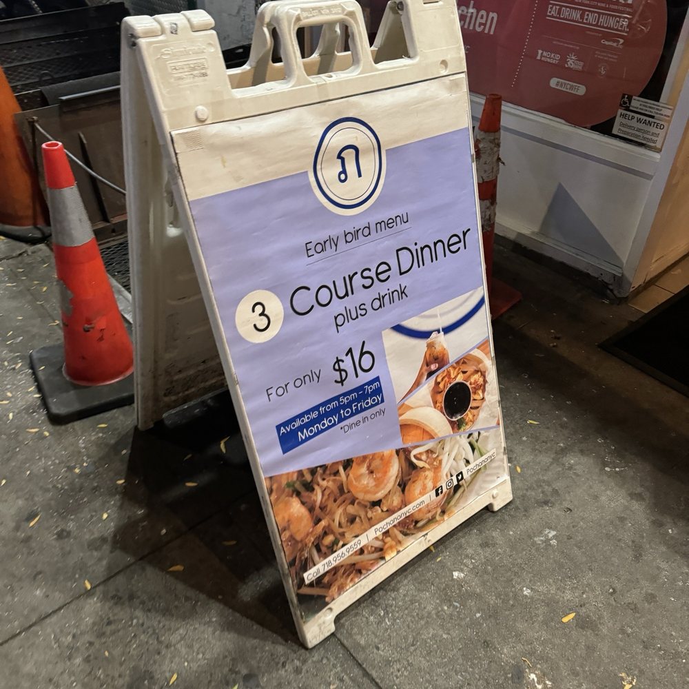 Pochana Thai Kitchen - Early bird deal - Thai Near Me - Astoria, New York