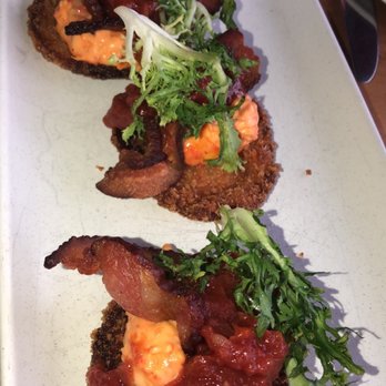 Root & Bone Indianapolis - Fried Green Tomato BLT - American Near Me - Indianapolis, Indiana