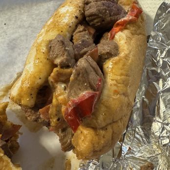 Jitto's Super Steak - Chunks of steak and soggy roll - Seafood Near Me - Portsmouth, New Hampshire