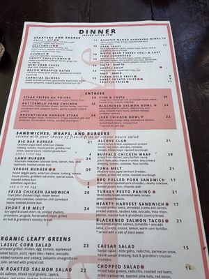 Menu photo 1 Alcove Café & Bakery Los Angeles, CA Menu photo 1 Alcove Café & Bakery Los Angeles, CA