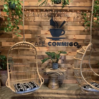 Cafe Conmigo - hanging chairs - Coffee & Tea Near Me - Wexford, Pennsylvania Cafe Conmigo - hanging chairs - Coffee & Tea Near Me - Wexford, Pennsylvania