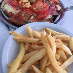 La Fragata - Pizzanesa: milanesa con forma de pizza