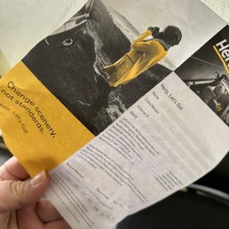 "Form" I was given to complain.