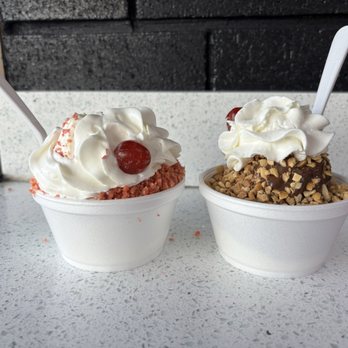 The Custard Hut - Nutella Sunday with nuts - Ice Cream & Frozen Yogurt Near Me - Dearborn Heights, Michigan The Custard Hut - Nutella Sunday with nuts - Ice Cream & Frozen Yogurt Near Me - Dearborn Heights, Michigan