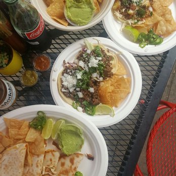 Rasta Taco - Carne Asada Tacos, Al Pastor Taco, Cheese Quesadilla & chips with Guac - Mexican Near Me - Laguna Beach, California Rasta Taco - Carne Asada Tacos, Al Pastor Taco, Cheese Quesadilla & chips with Guac - Mexican Near Me - Laguna Beach, California