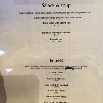 On The Patio - Menu: - Sports Bars Near Me - Azle, Texas On The Patio - Menu: - Sports Bars Near Me - Azle, Texas
