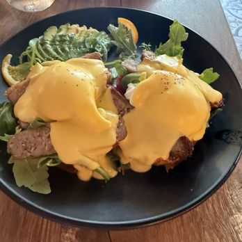 Sunny Eggs - Avocados, sausage, croissant, poached egg Benedict - Juice Bars & Smoothies Near Me - Key West, Florida Sunny Eggs - Avocados, sausage, croissant, poached egg Benedict - Juice Bars & Smoothies Near Me - Key West, Florida