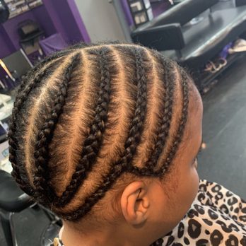 lace frontal sew in braid pattern