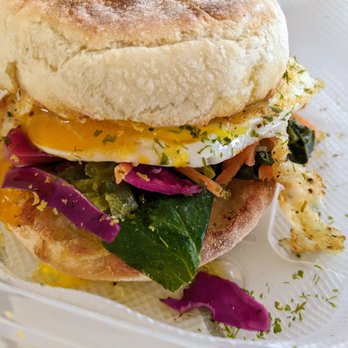 Broadcast Coffee Roasters - Tim's egg sandwich for take-out. - Coffee Roasteries Near Me - Seattle, Washington Broadcast Coffee Roasters - Tim's egg sandwich for take-out. - Coffee Roasteries Near Me - Seattle, Washington
