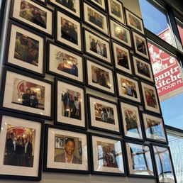 Wall of celebrities