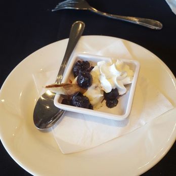 Grumpy Goat Tavern - Deconstructed cannoli with blueberries.. - Cajun/Creole Near Me - Elgin, Illinois Grumpy Goat Tavern - Deconstructed cannoli with blueberries.. - Cajun/Creole Near Me - Elgin, Illinois